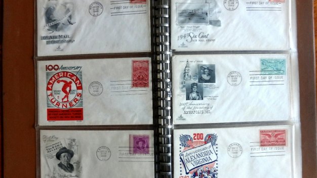 FDC USA 1949-1961 U.S.A. First Day Cover Collection in a Cover Album. A set with 96 covers from the year 1949 to 1961. The covers are...